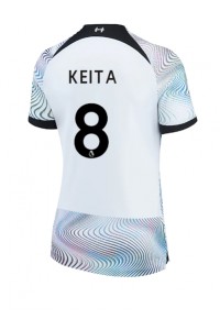 Liverpool Naby Keita #8 Voetbaltruitje Uit tenue Dames 2022-23 Korte Mouw